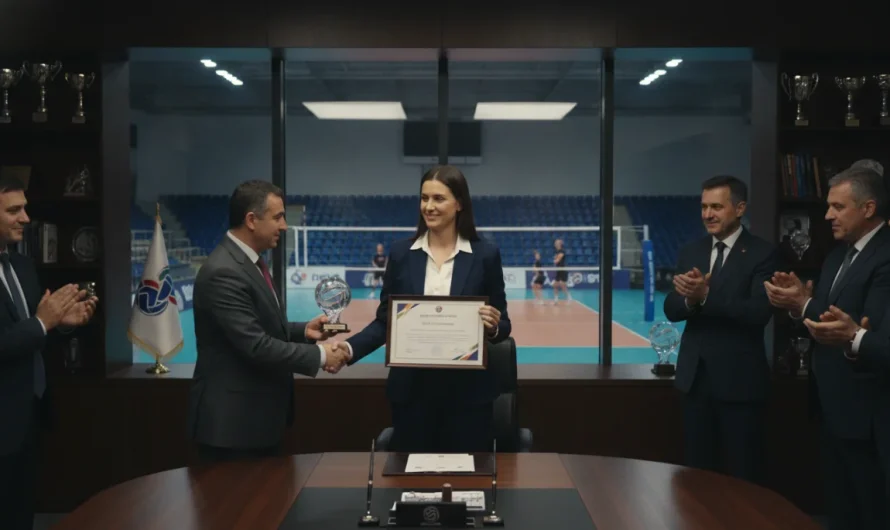 Türk Voleybolunun Yükselişinde Bahar Mert İmzası: TVF’den Anlamlı Veda